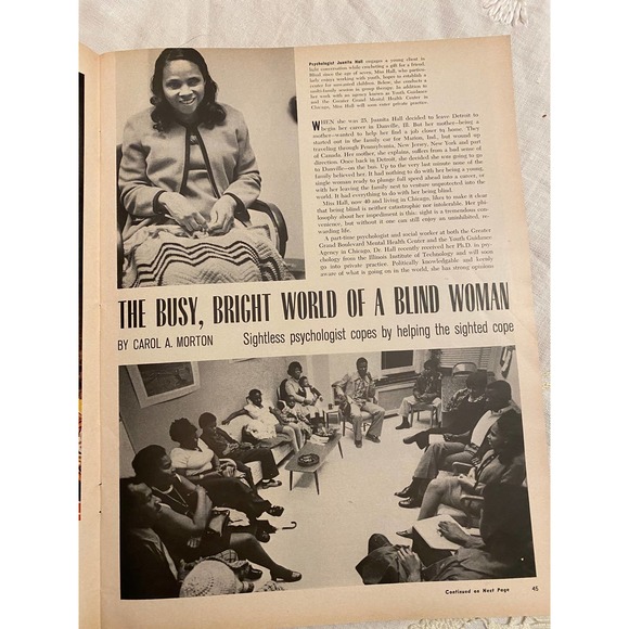 Ebony Magazine February 1975. Barbara Jordan - Picture 7 of 13